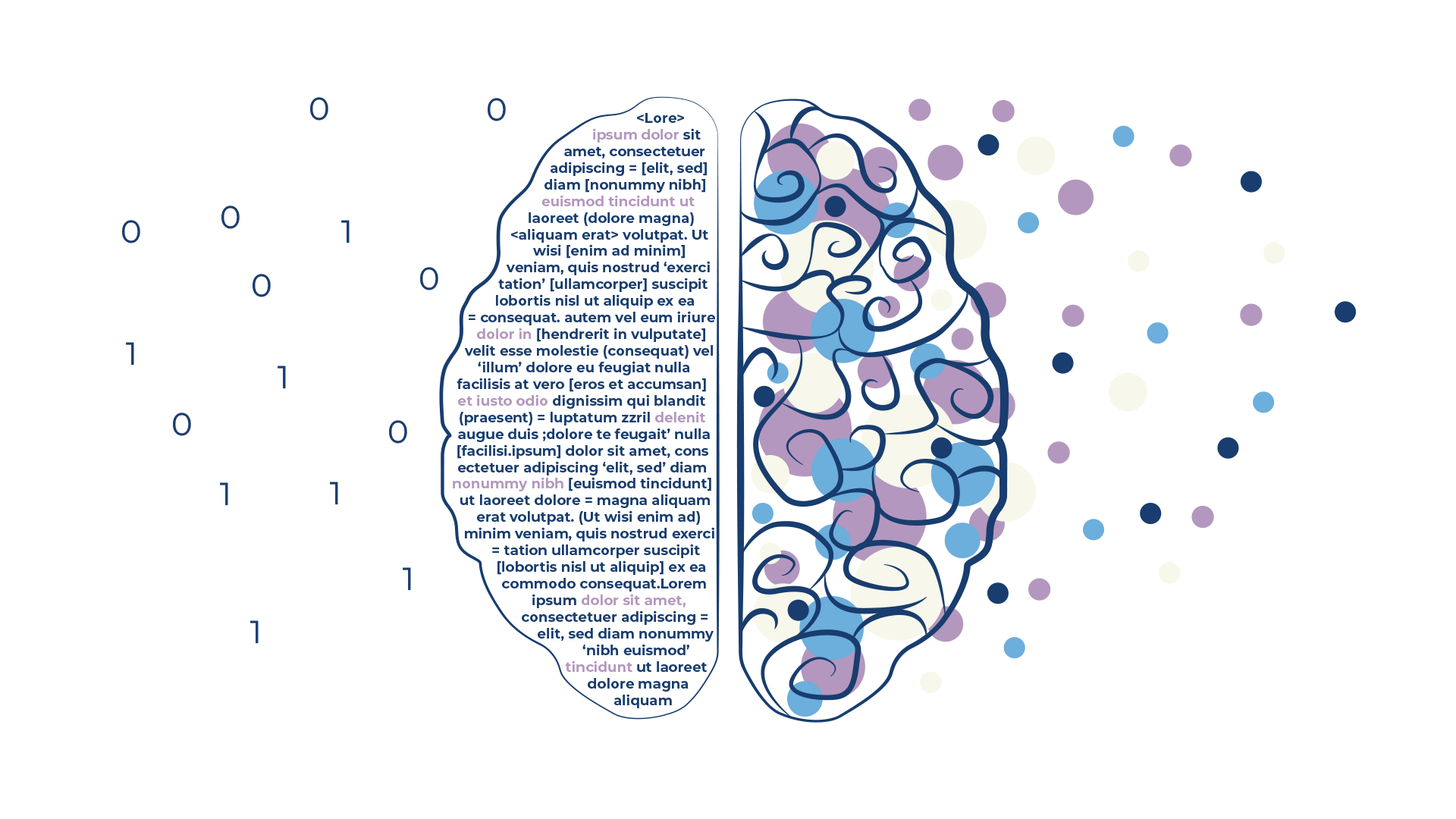 A little bit of left-brained + right-brained pizzazz.