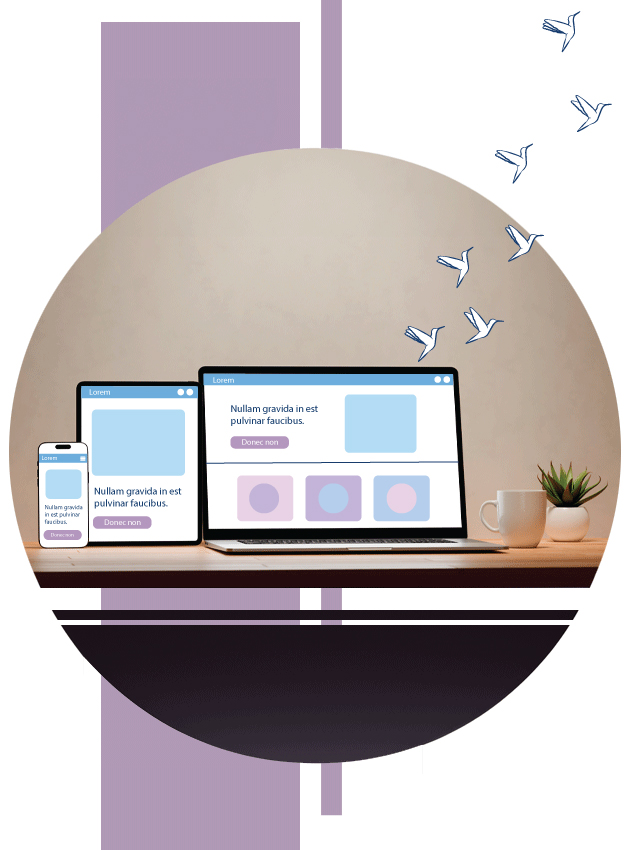 An example of building an across-screens optimized website.